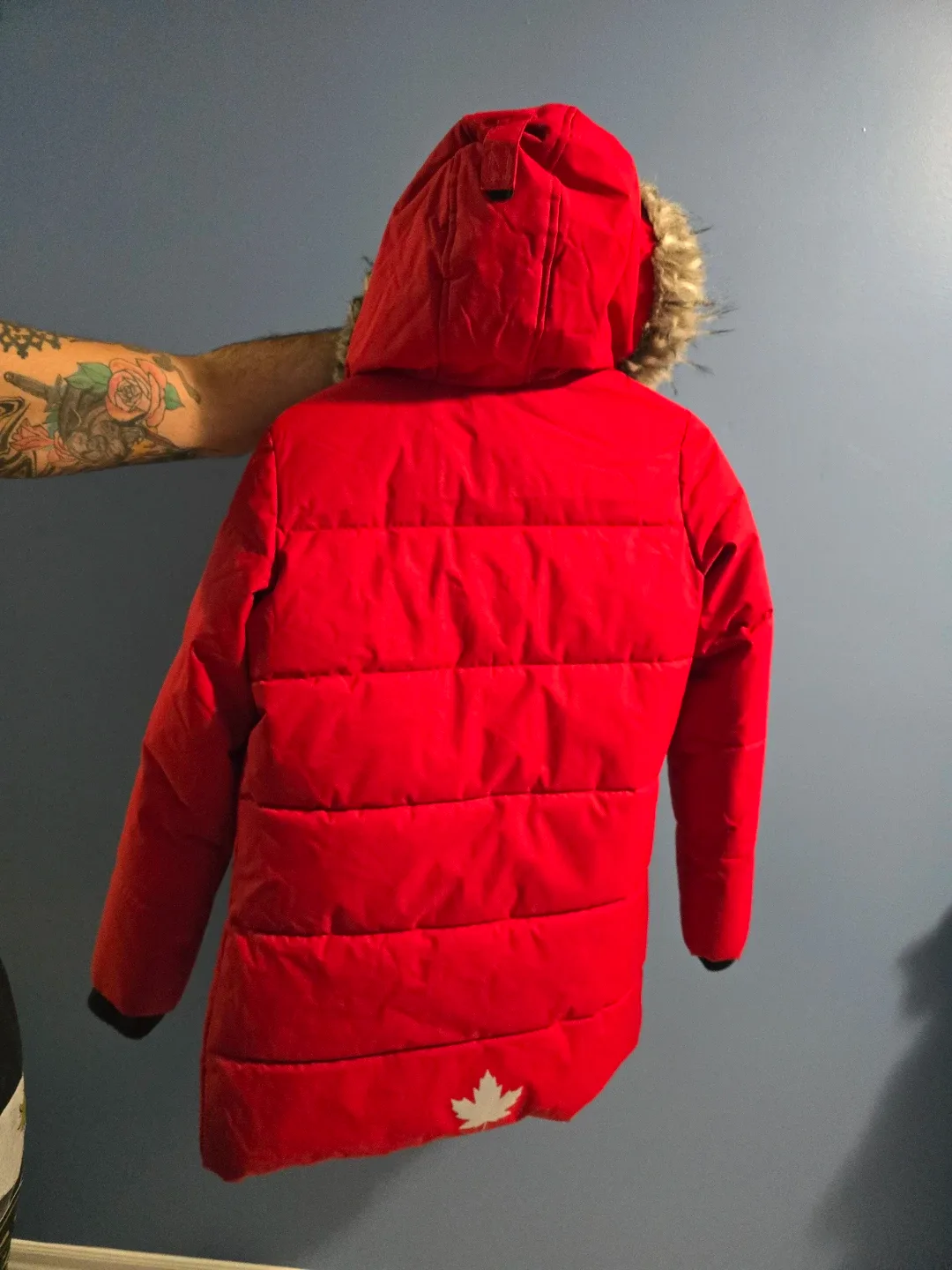 Canadiana Red Winter Jacket XL (14-16) image indicator(2)
