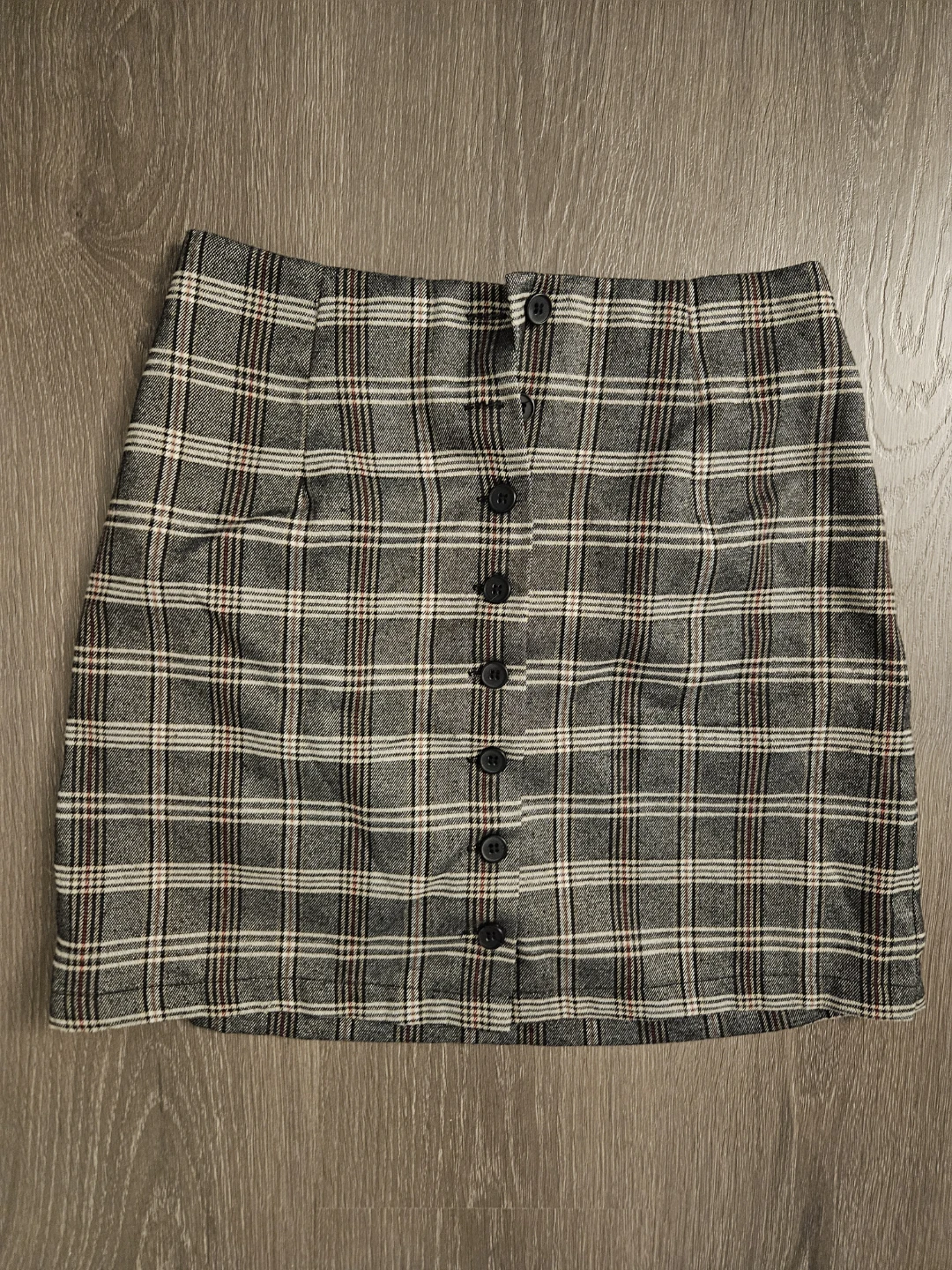 Cooperative Plaid Mini Skirt - Size Small