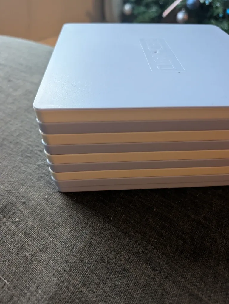 Rechiato Stacking Storage Box for puzzles and such