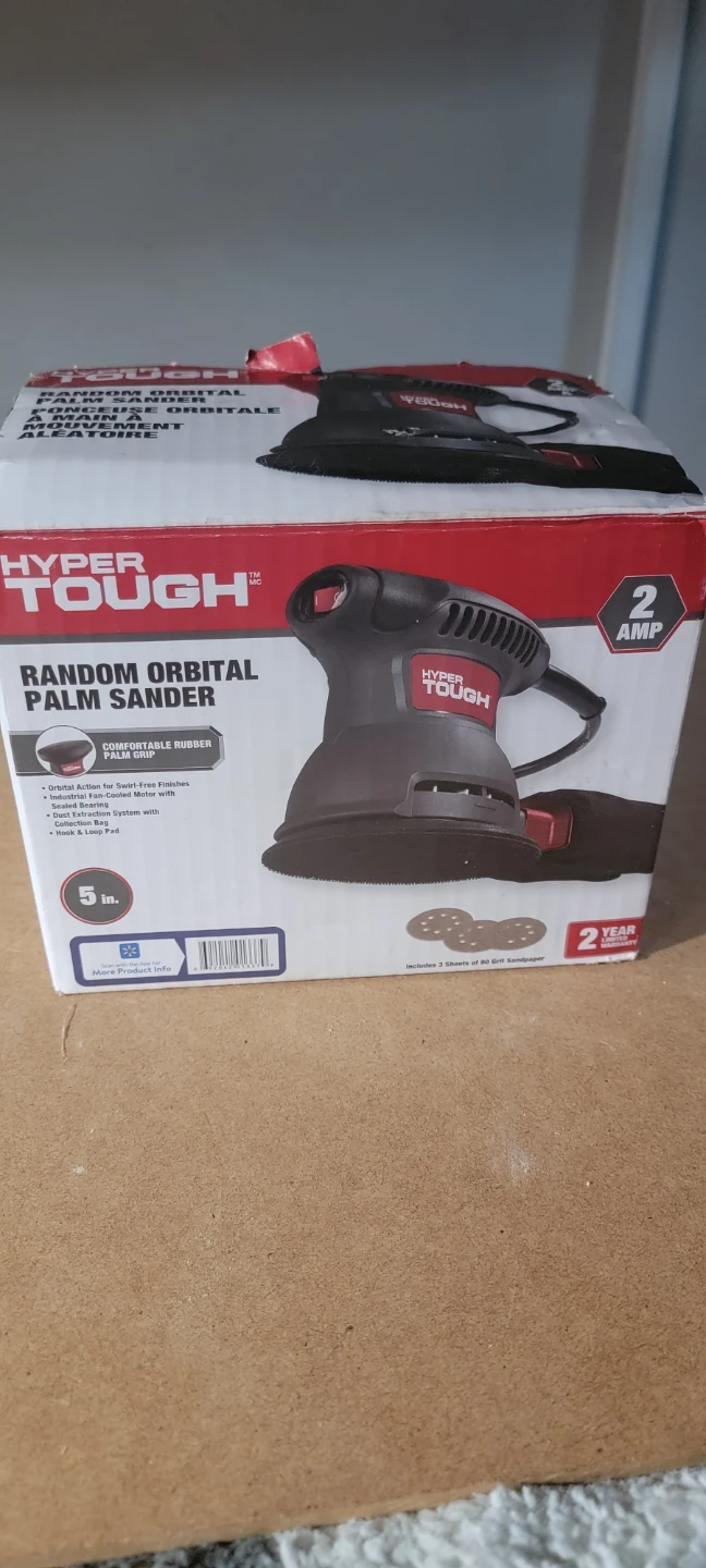 Hyper Tough Random Orbital Palm Sander