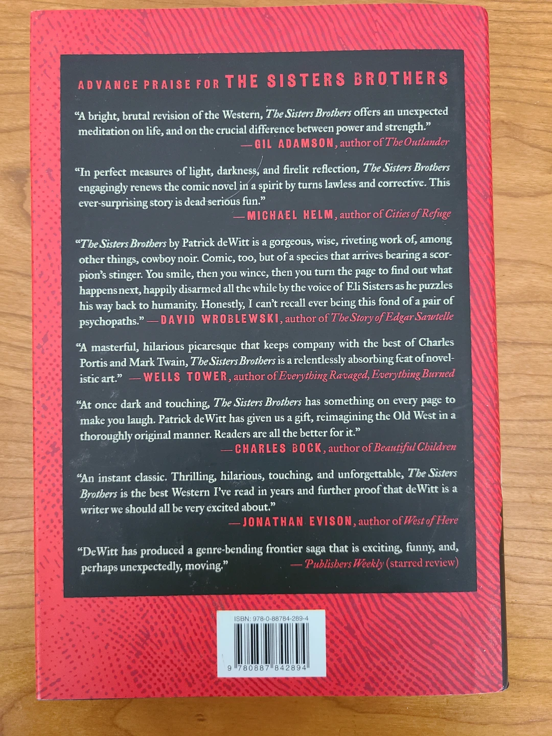 The Sisters Brothers by Patrick deWitt - photo 5