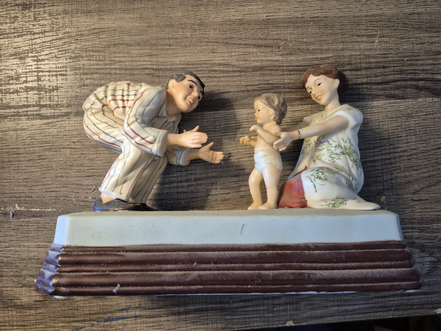 Norman Rockwell "Baby's First Step" Figurine