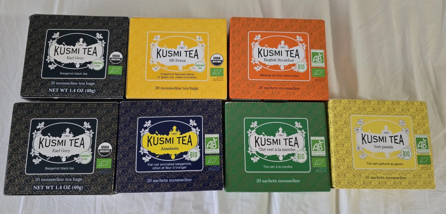 Kusmi Tea 7 boxes- unit price please read detail*