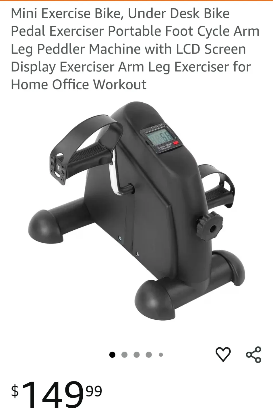 AGM Mini Exercise Bike - New image indicator(5)