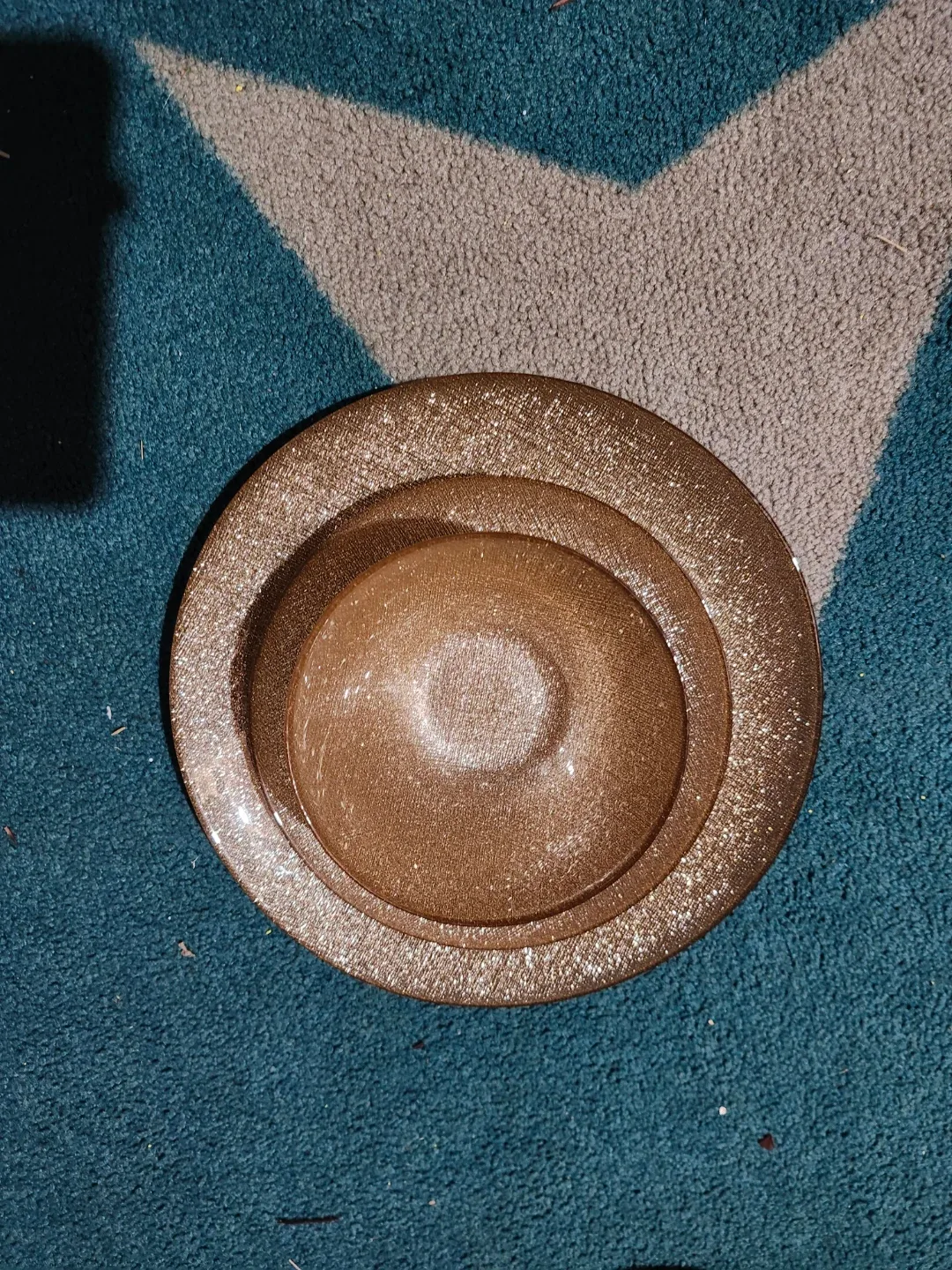 Gold Decorative Plate Set