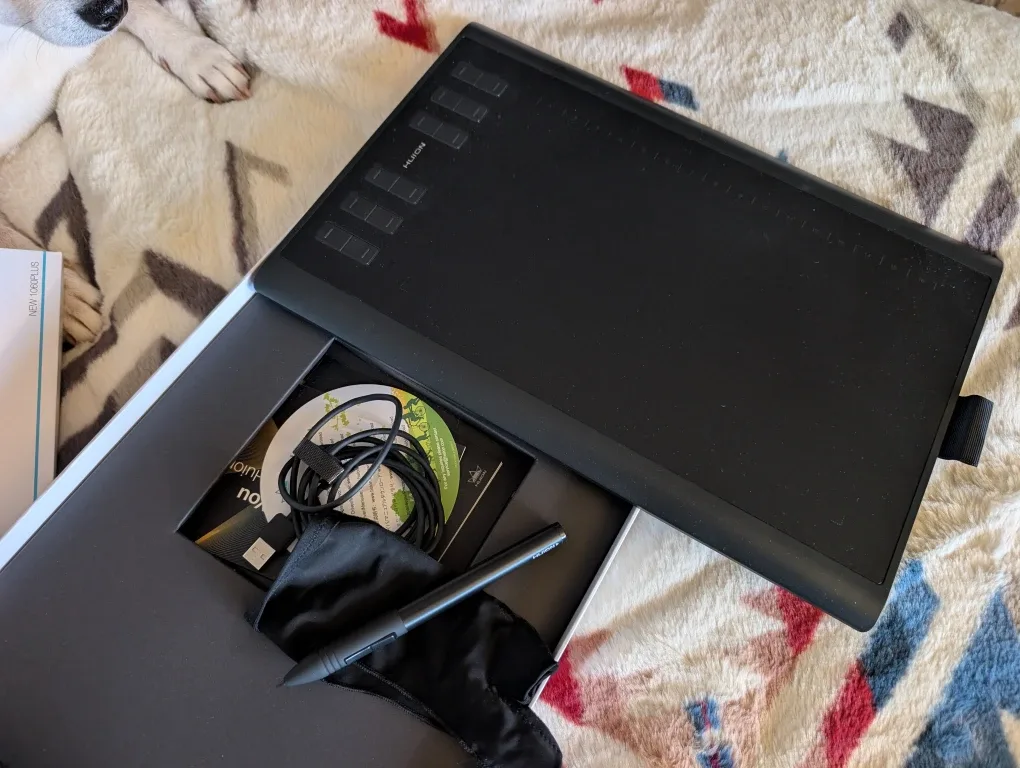 HUION Professional graphics tablet image indicator(2)