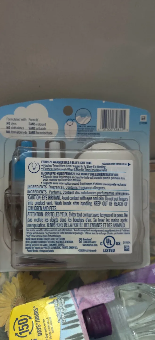 Febreze Plug-In  and Scented Oil Refills image indicator(4)