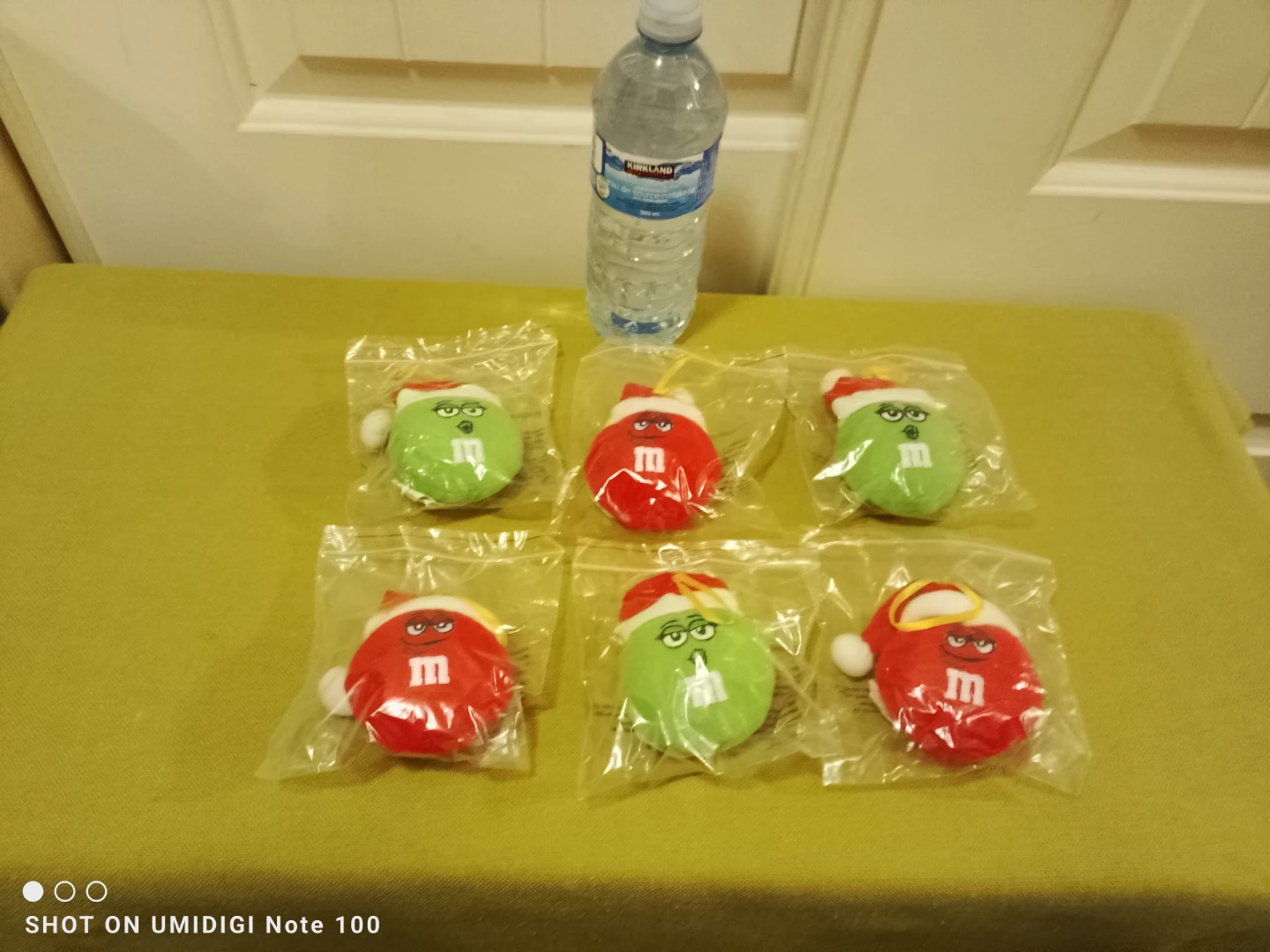 🎄 🆕 M&M's Christmas Plush Ornaments 🚨 (6) for $4.99 🎄 🆕