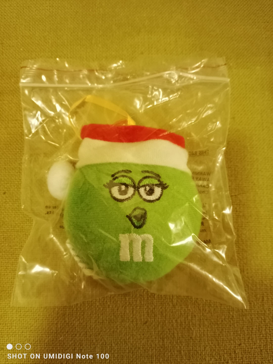 🎄 🆕 M&M's Christmas Plush Ornaments 🚨 (6) for $4.99 🎄 🆕 - photo 4