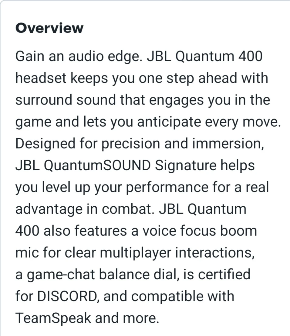 JBL Quantum 800 Gaming Headset - Like New! - photo 4