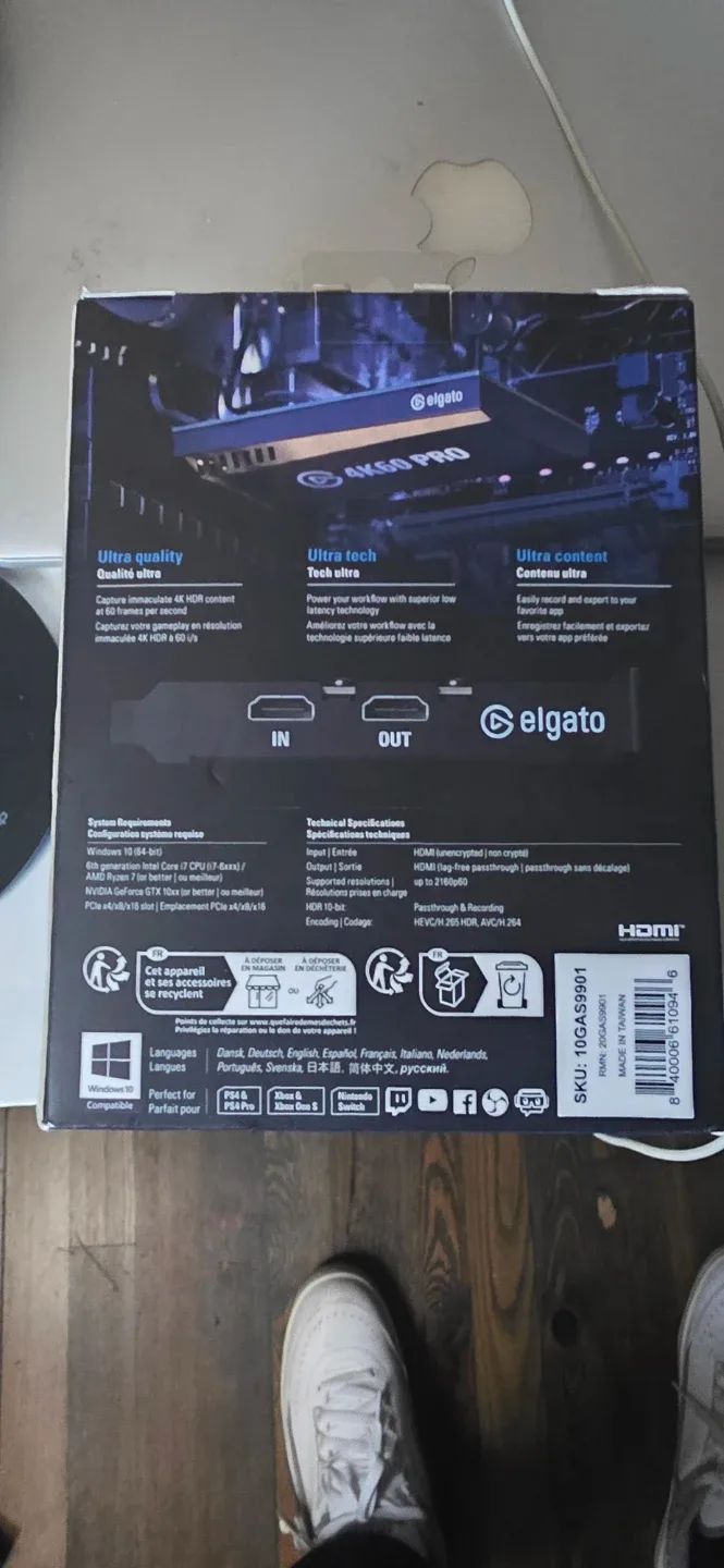 Elgato 4K60 Pro Capture Card