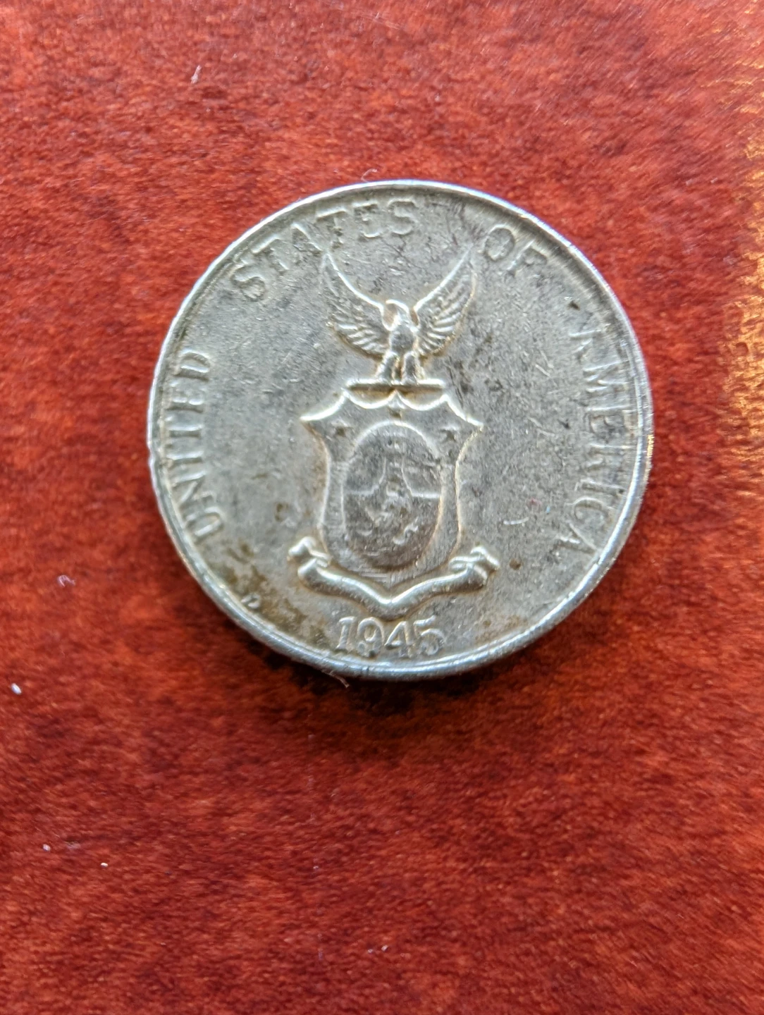 1945 Philippines Ten Centavos Coin - photo 2