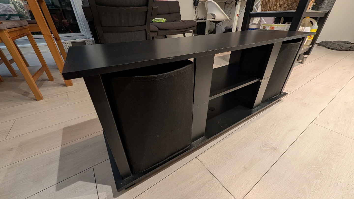TV stand with storage - photo 4