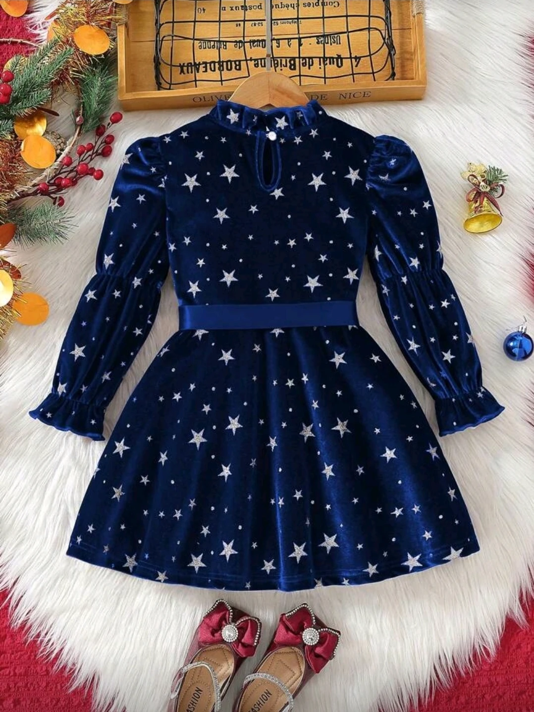 Blue Velvet Star Dress - photo 2