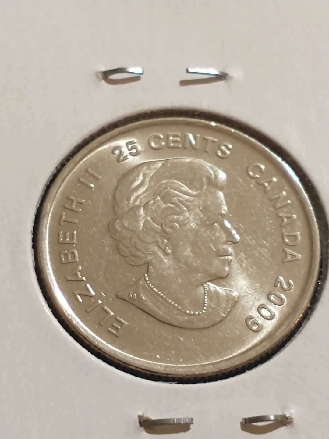 Nice 2002 Men's Hockey 25 Cent Coin - photo 4