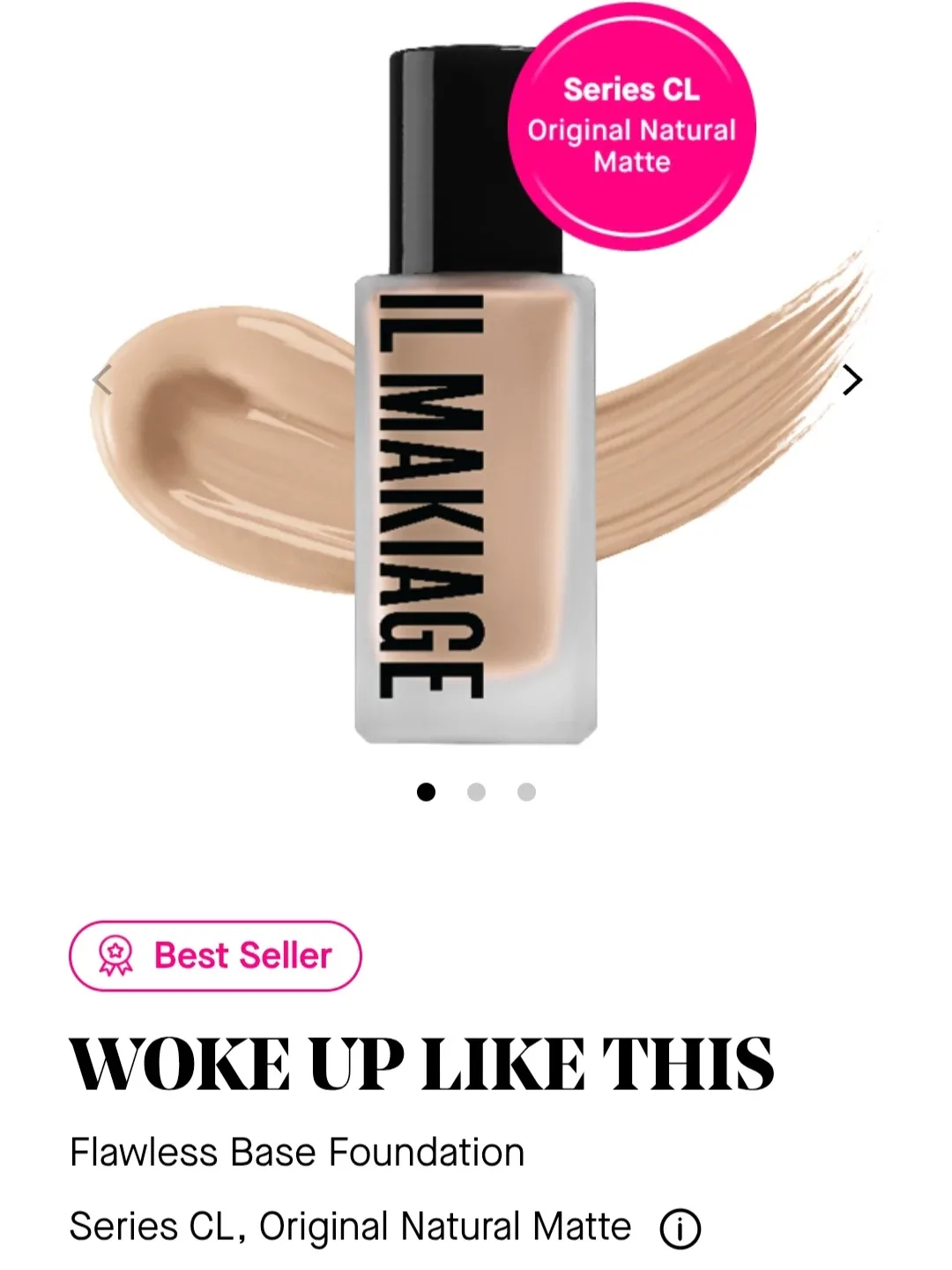 IL MAKIAGE WOKE UP LIKE THIS Foundation shade ( 20)