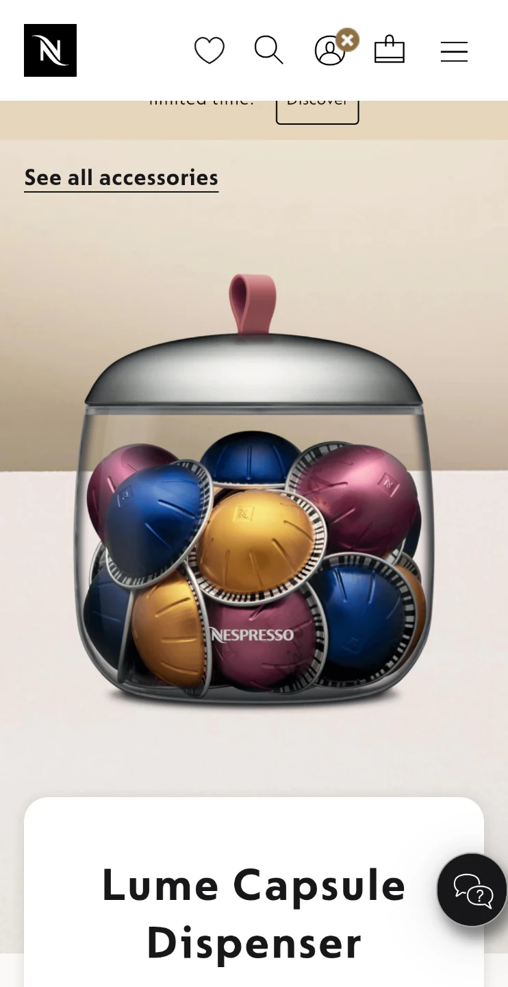 Nespresso Lume Capsule Dispenser - photo 3