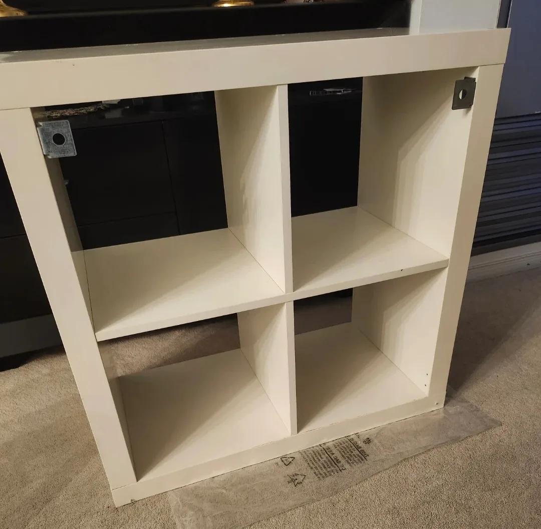 IKEA Kallax Shelf Unit - High Gloss White image indicator(5)