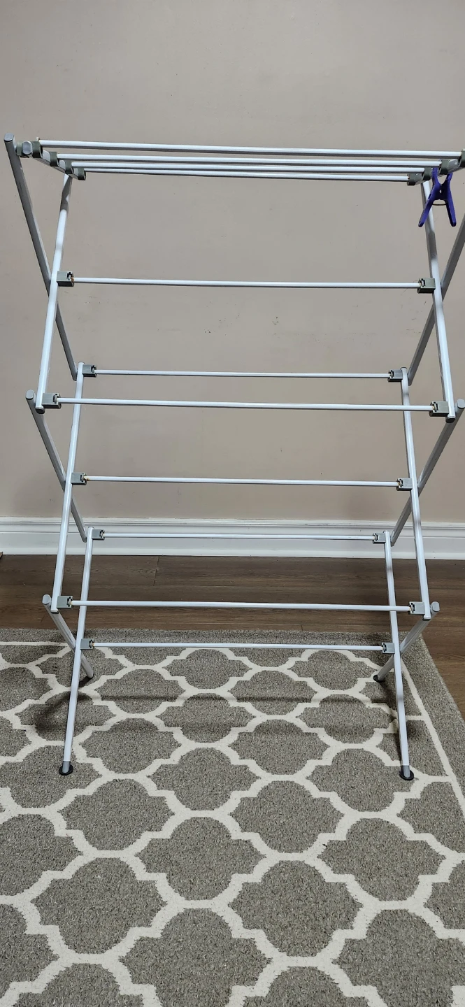 SortWise 3 Tiers Clothes Drying Rack - photo 3