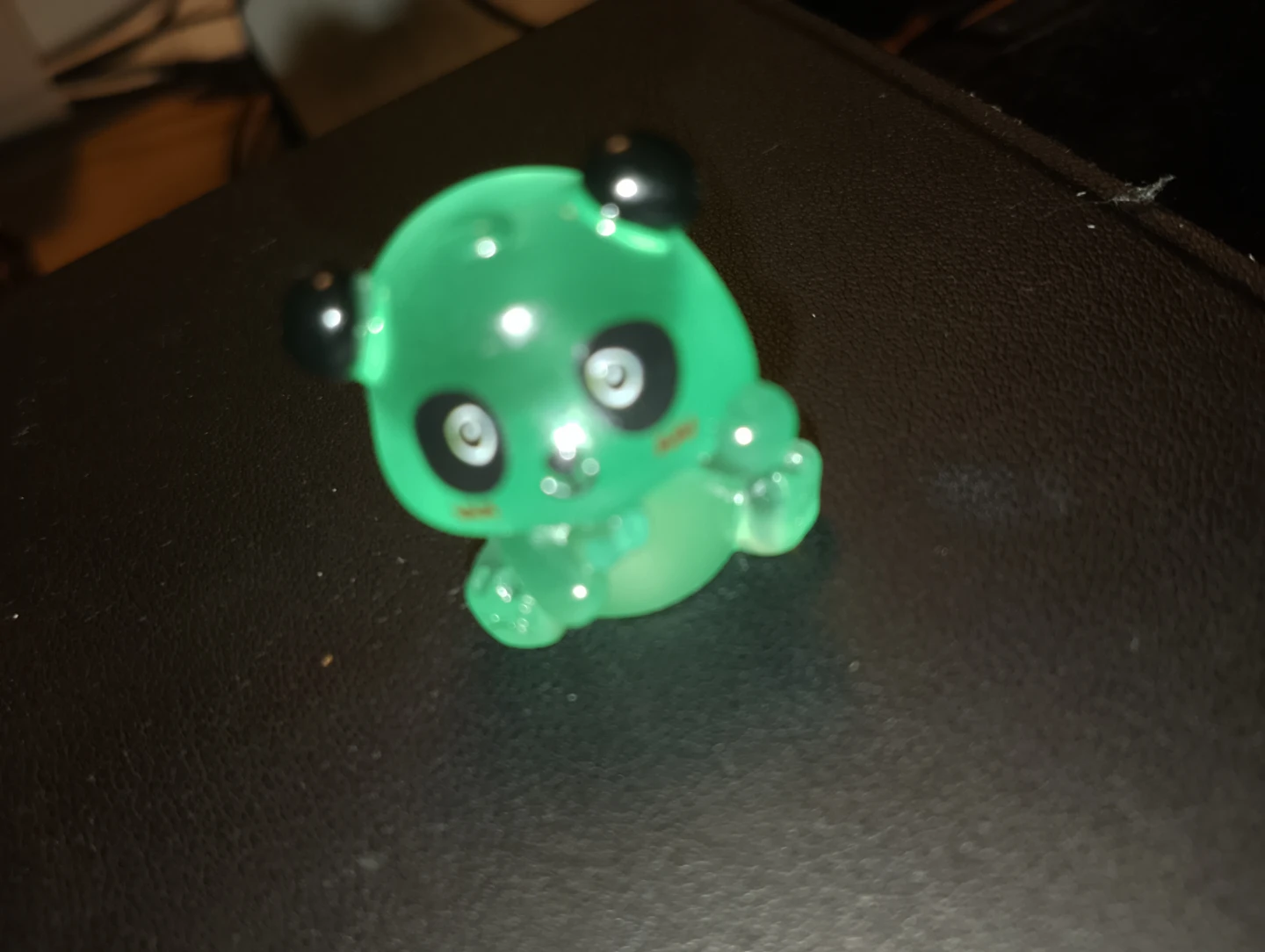 Glow In The Dark Mini Panda Toy Collectible