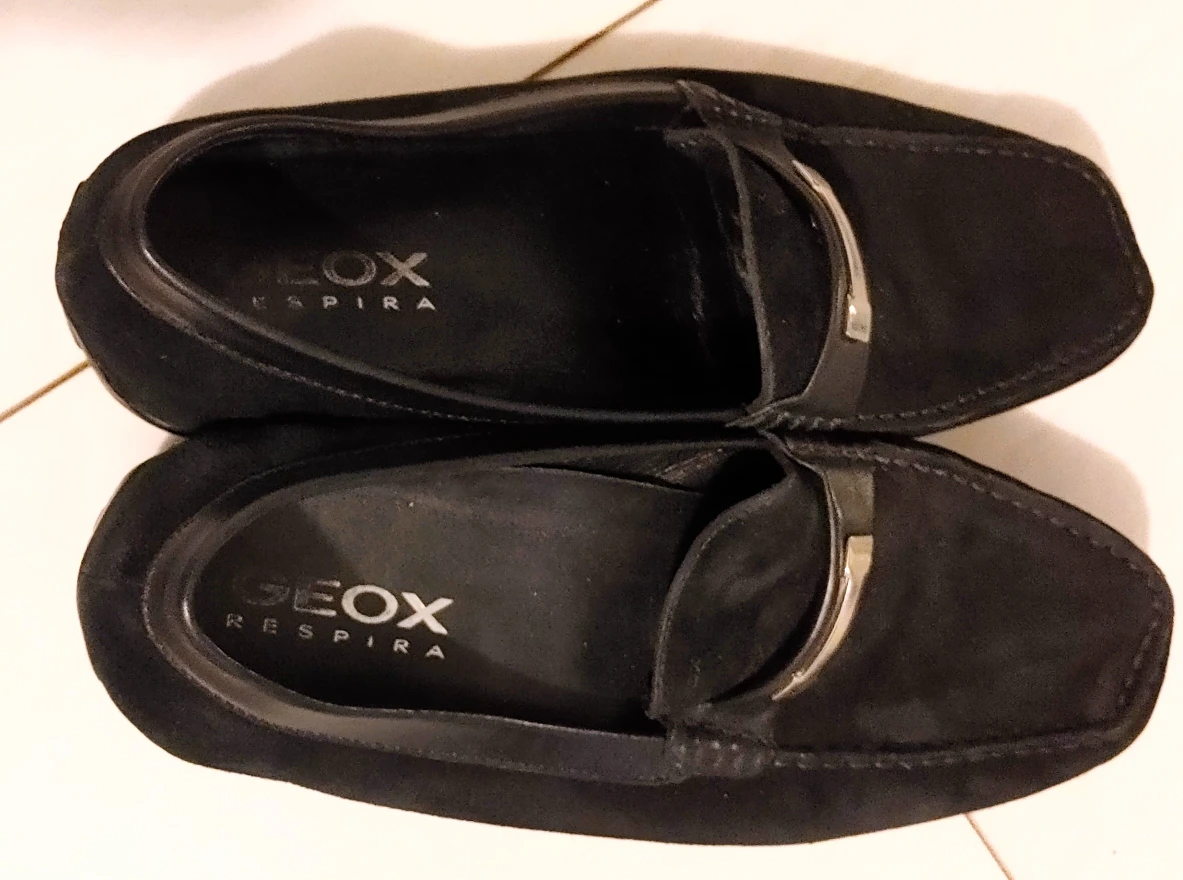 Geox Black Loafers #cleanout - photo 2