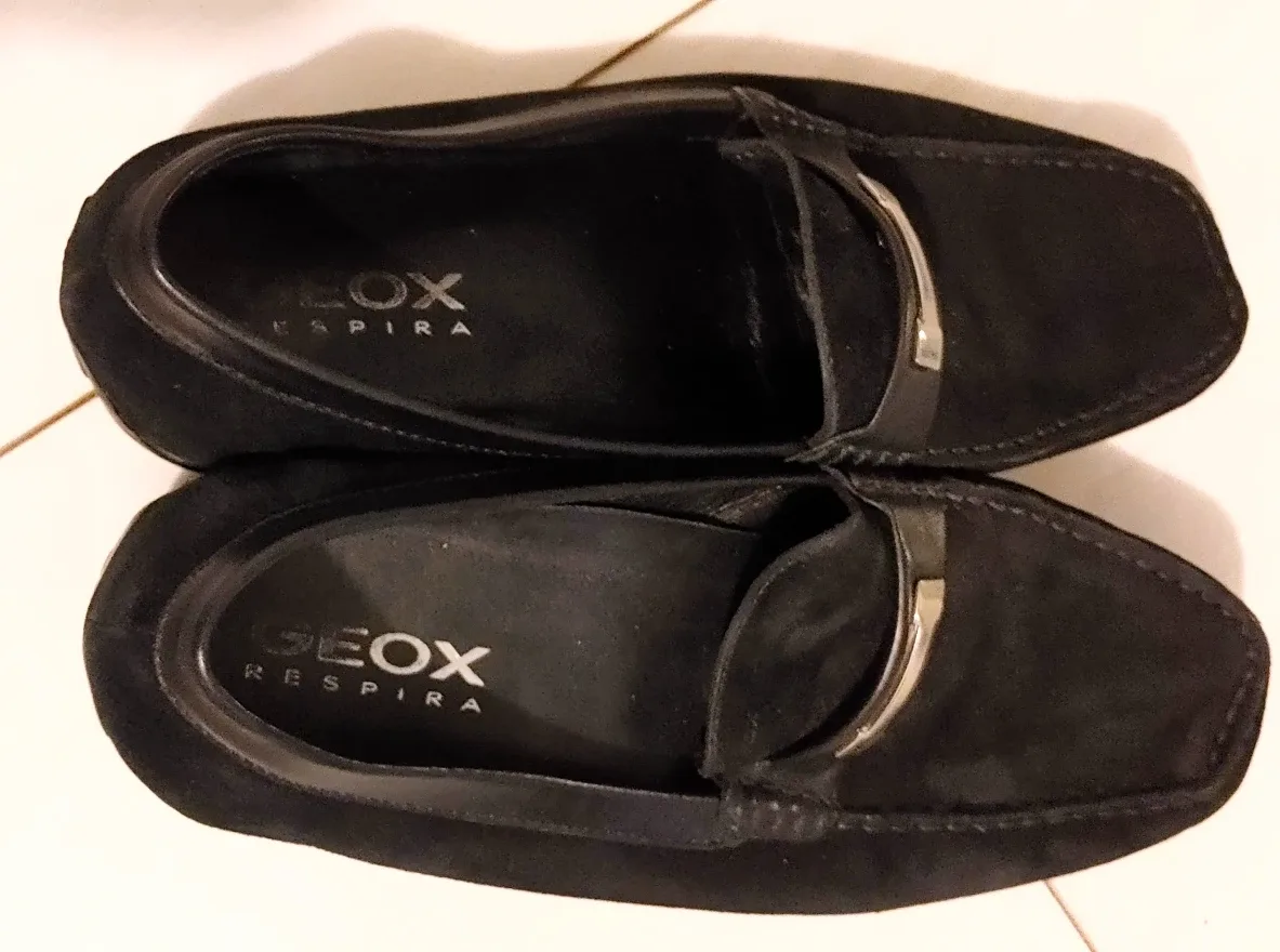 Geox Black Loafers #cleanout image indicator(2)