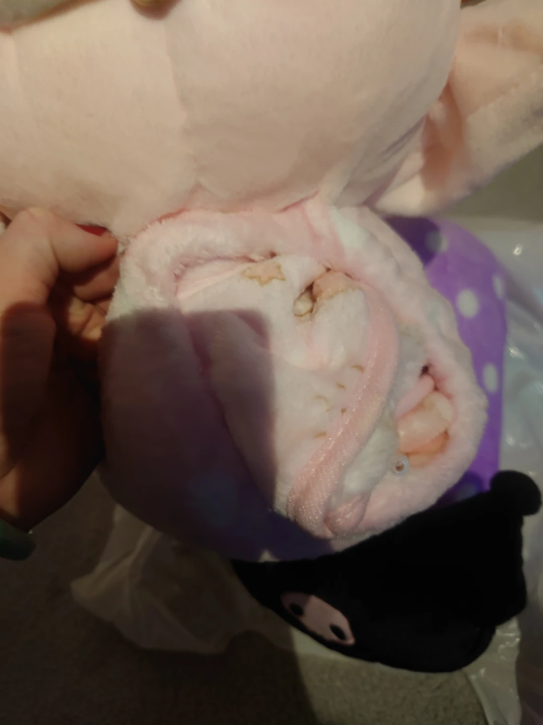 Sanrio Kuromi & My Melody Plush Pillow Fleece Set - photo 4