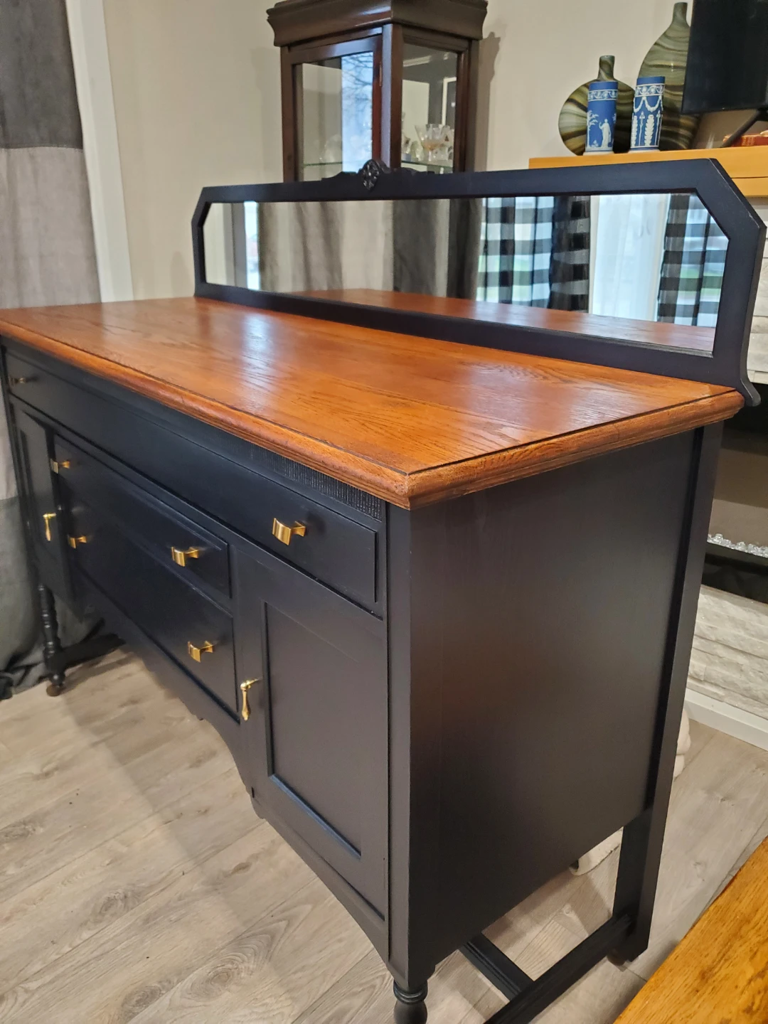 Refinished sideboard