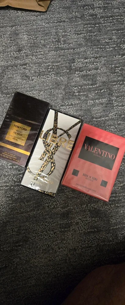 Tom Ford, YSL, Valentino Perfumes - New in Box