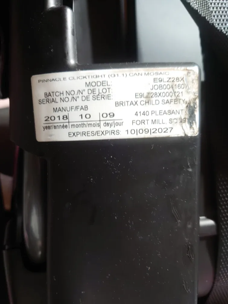 Britax Pinnacle ClickTight Car Seat image indicator(5)