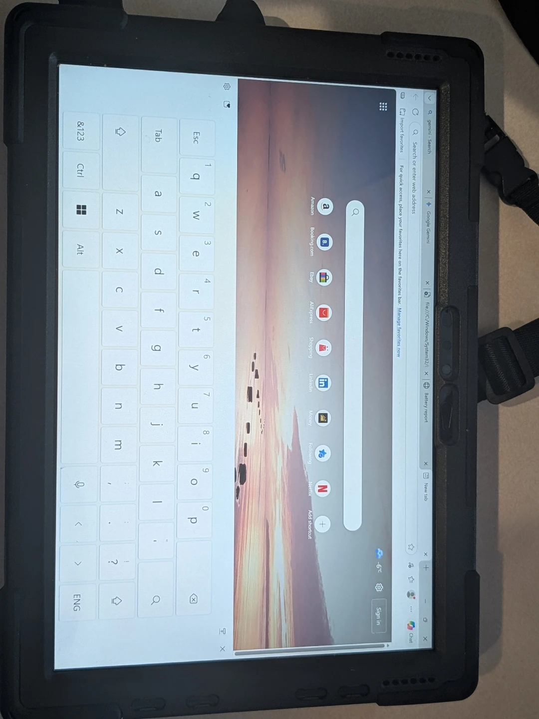 Microsoft Surface Pro 7+ Tablet with Case