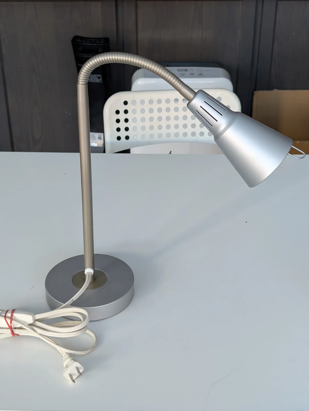 Ikea Silver Desk Lamp