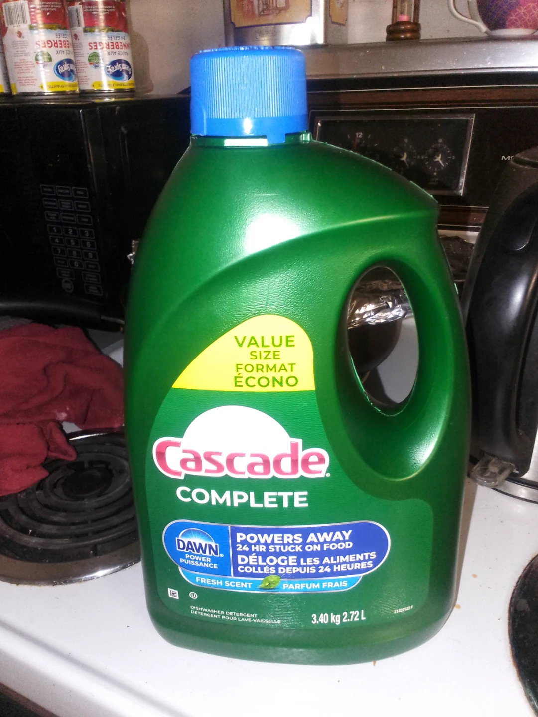 Cascade Complete Dishwasher Detergent 2.72 L - photo 2