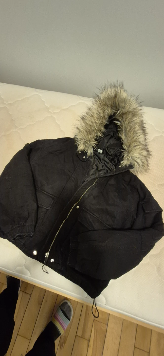 H&M Black Winter Jacket XS