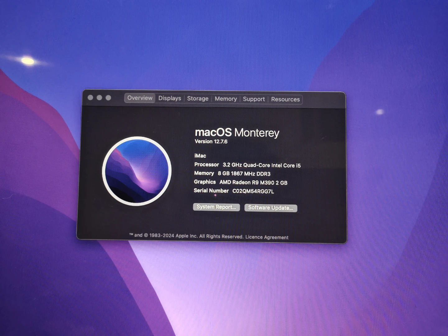 iMac 27-inch, 8GB RAM - photo 2