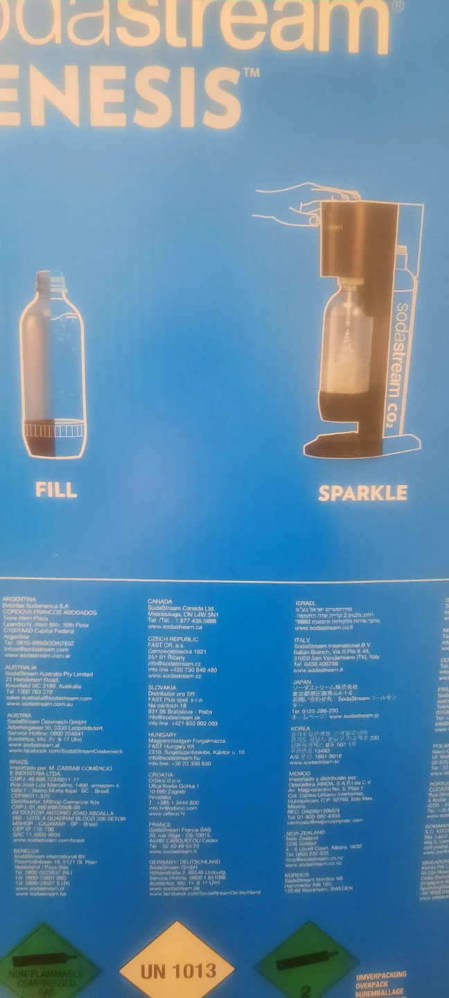 SodaStream Genesis Sparkling Water Maker - Like New! - photo 3