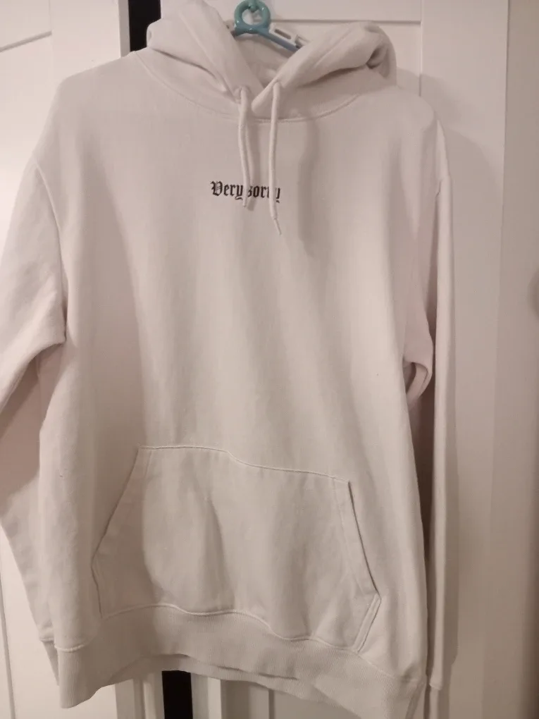 H&M Divided White Hoodie - Size Small