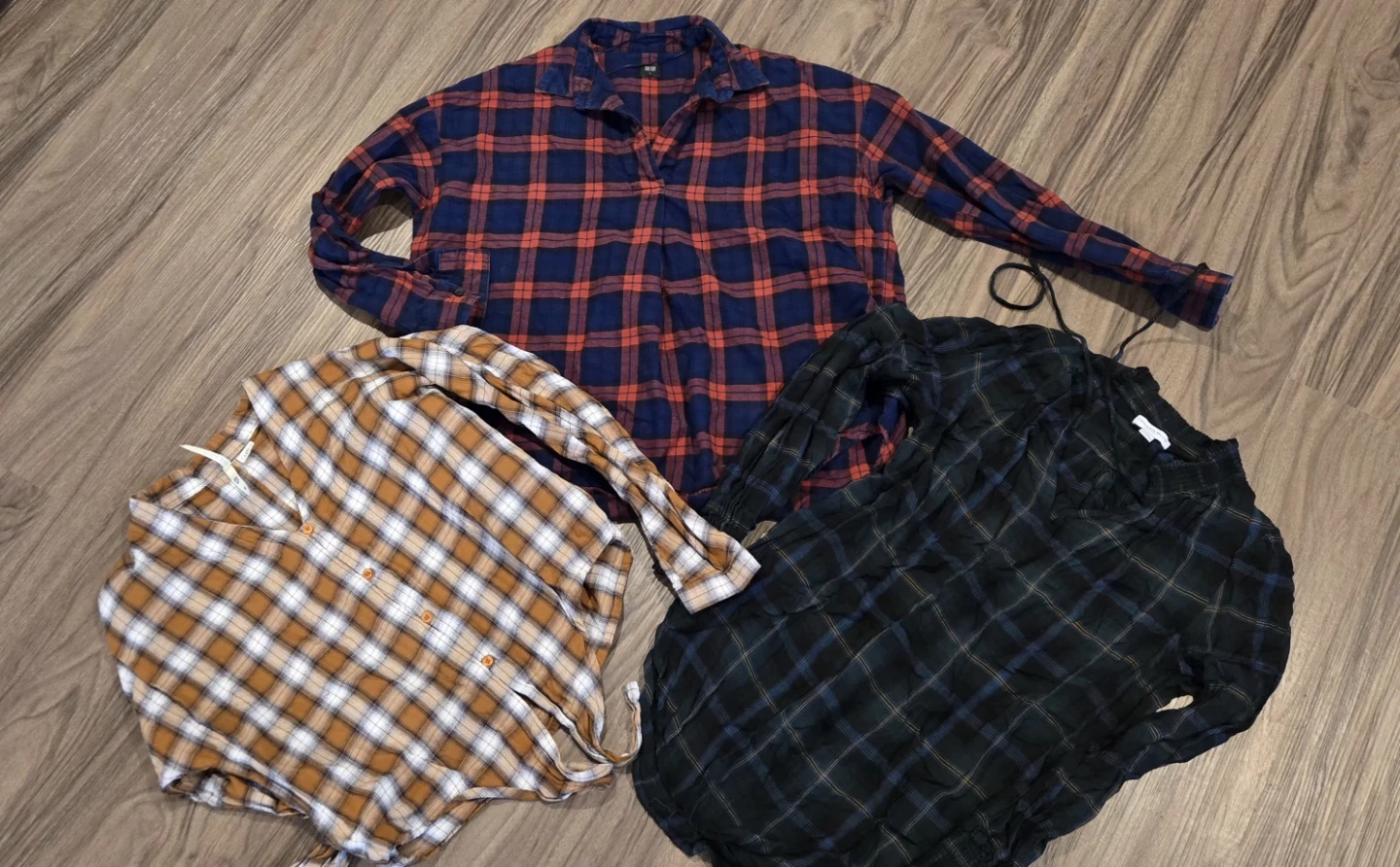 Flannel Shirts - Assorted Styles & Sizes