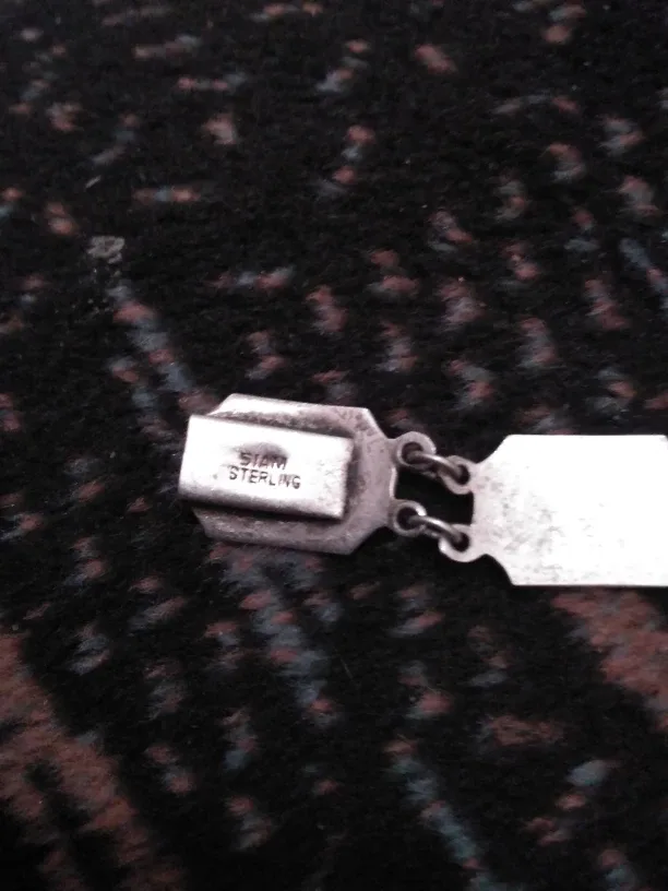 Vintage Siam Sterling Silver Bracelet image indicator(2)