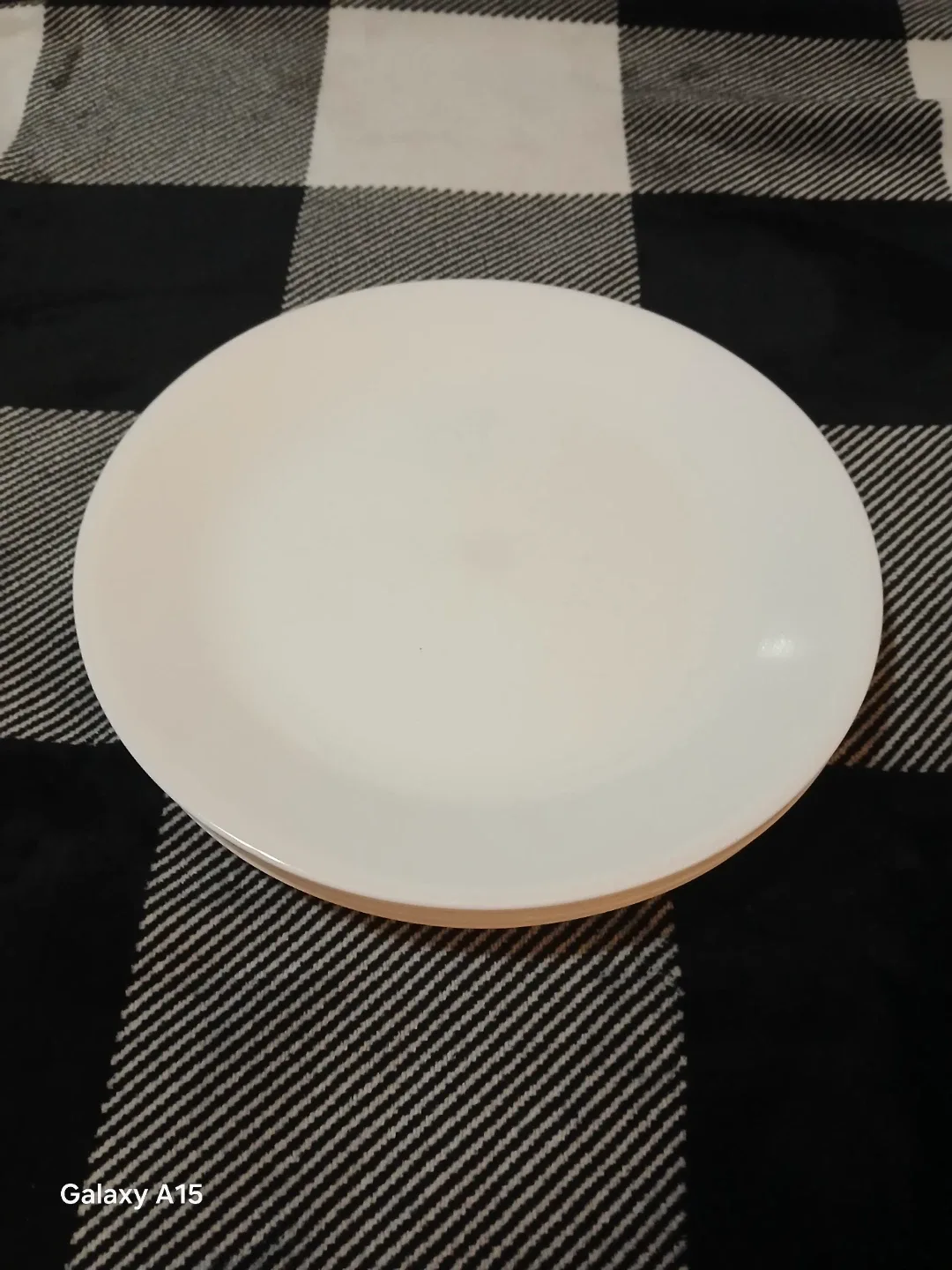 6 Pcs Corelle White Salad Plates