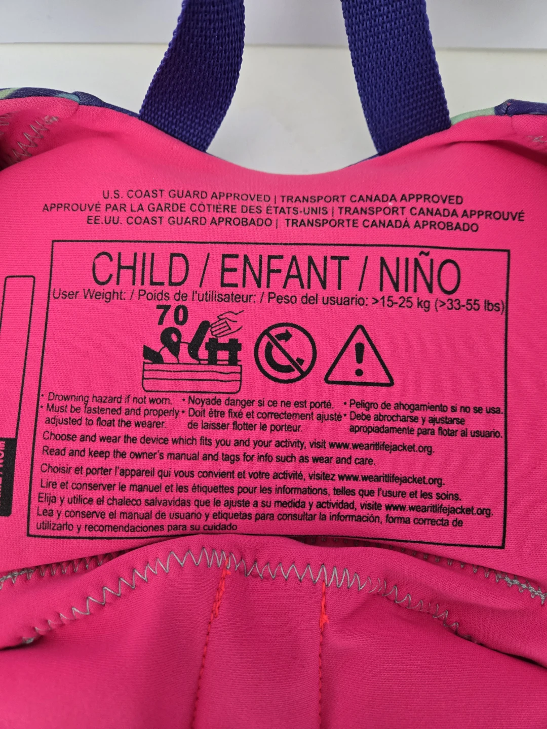 Kids infant life jacket - photo 3