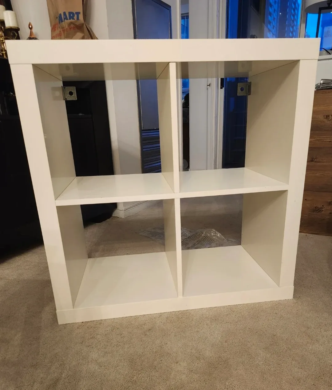 IKEA Kallax Shelf Unit - High Gloss White image indicator(2)