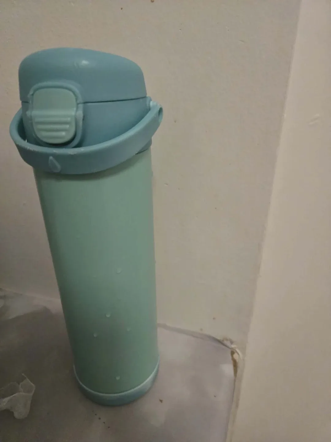 Light Blue Water Bottle #cleanout