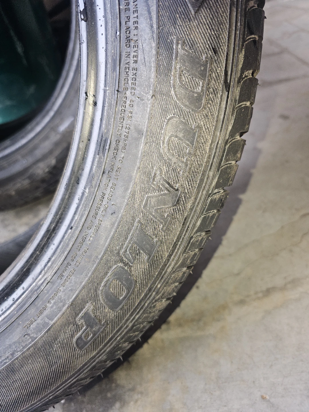 2X225/55/R18 Dunloop sport 7000 as all season tires 2 only - photo 3