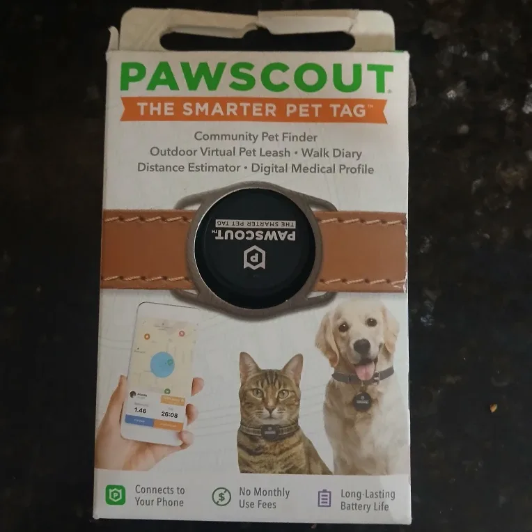 PAWSCOUT The Smarter Pet Tag