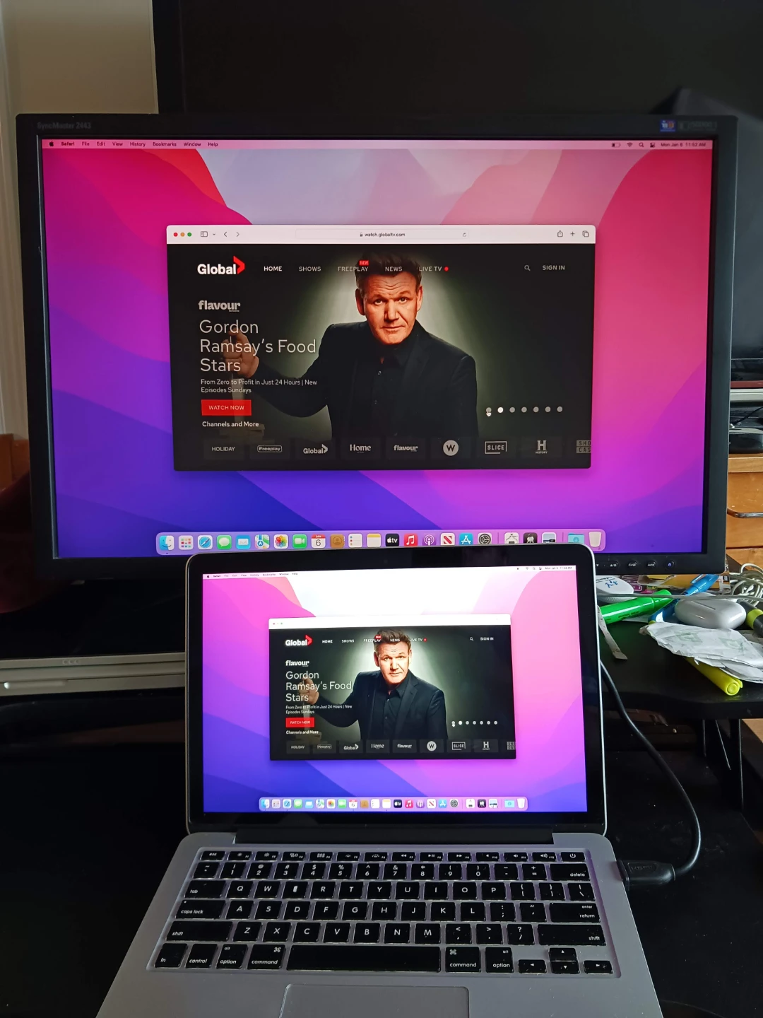 🥕 Samsung SyncMaster 2443 rotating Monitor - 24 inch