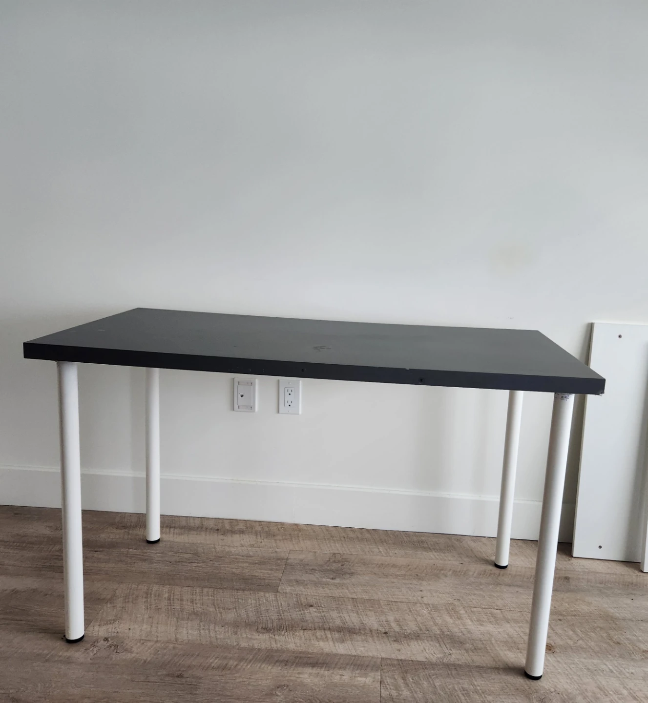 IKEA LINNMON / ADILS Table - Dark Gray/White - 100x45cm - photo 2