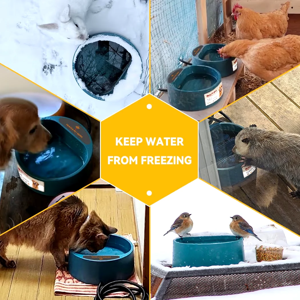 Heated Pet Bowl - Keep Water From Freezing! - photo 5
