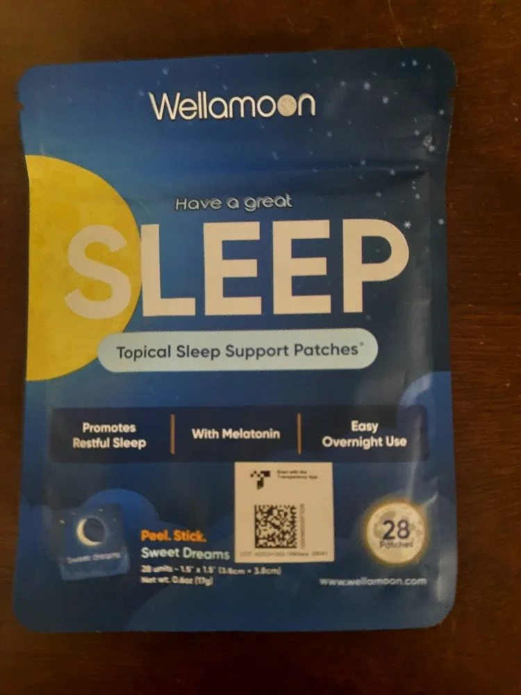 Wellamoon Sleep Patches - 28 Topical Sleep Support Patches