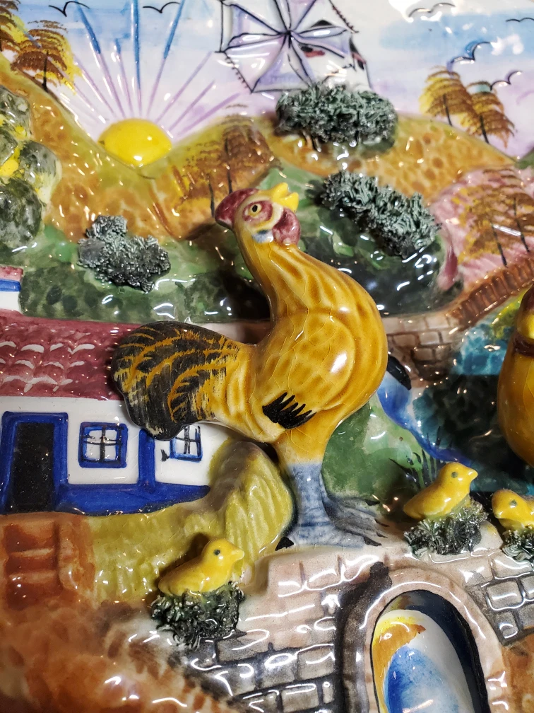 Vintage 1930s Portuguese Palissy Ware - photo 2